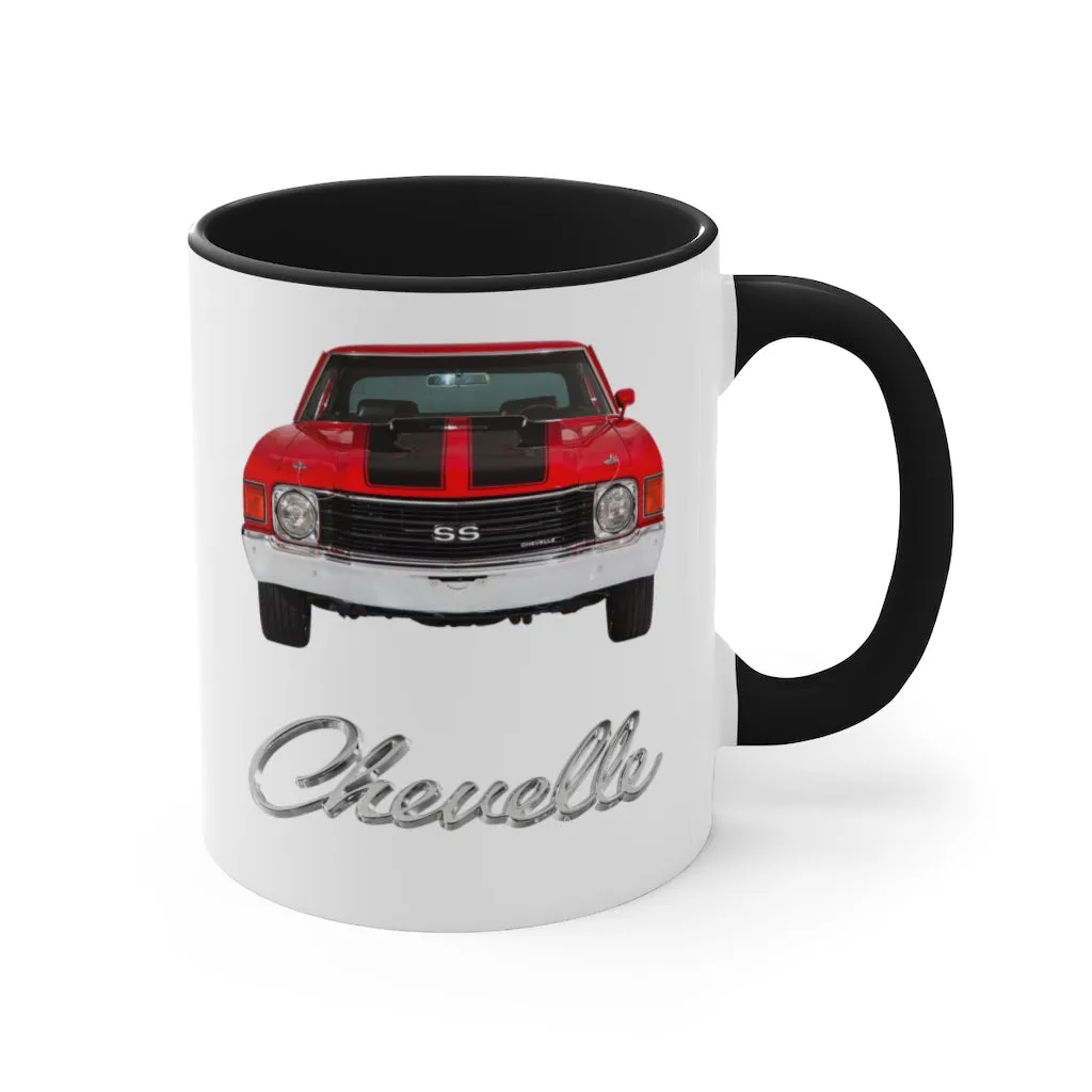 1972 Chevelle SS Car Guy Gift,lover,gto,firebird,nova,corvette,charger,classic,hot Rod,chevrolet,chevy Coffee Mug, 11oz