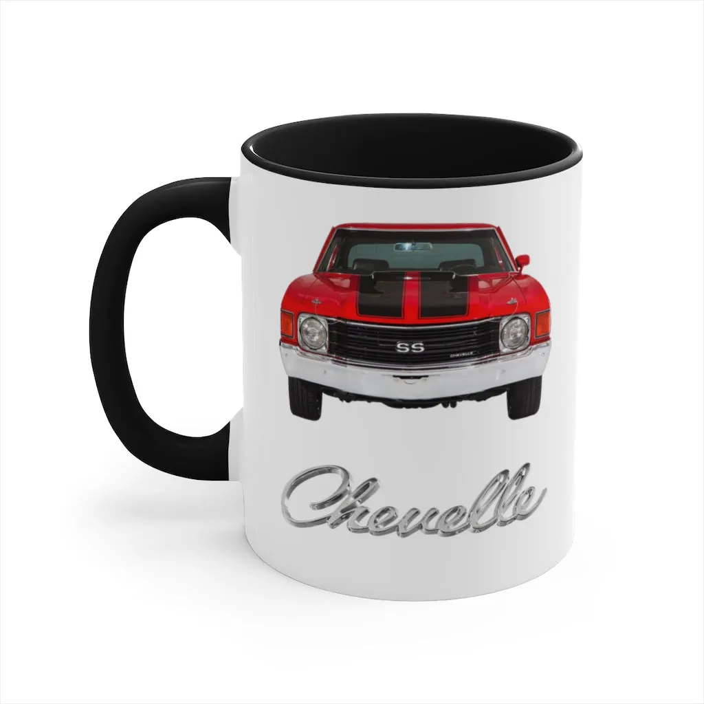 1972 Chevelle SS Car Guy Gift,lover,gto,firebird,nova,corvette,charger,classic,hot Rod,chevrolet,chevy Coffee Mug, 11oz