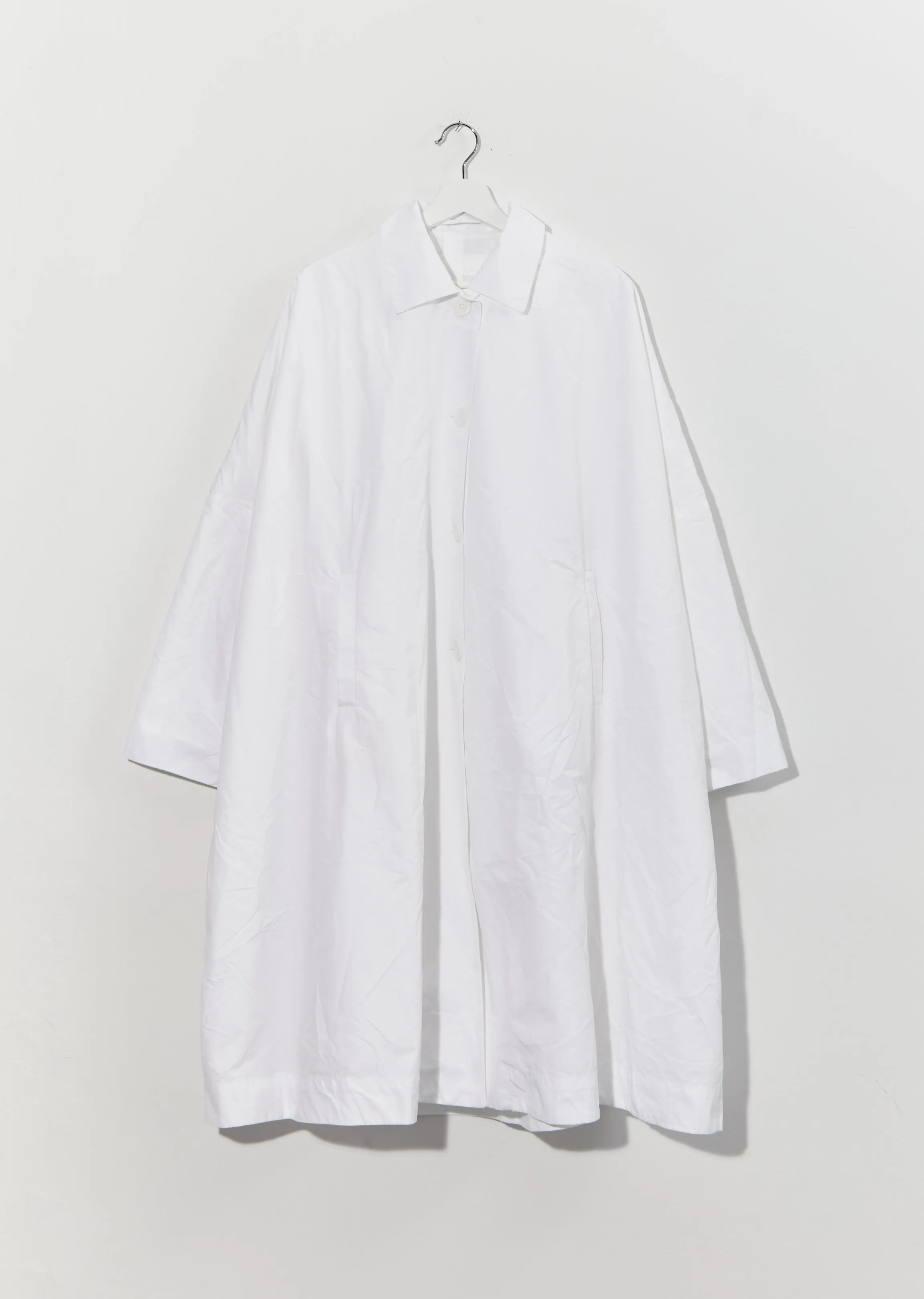 Atomless Coat - Pop Heavy — White