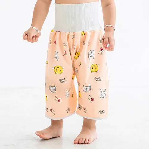 Baby Waterproof Diaper Pants Skirt for Potty Training Baby Comfy