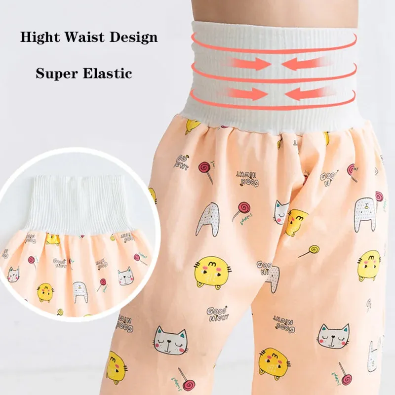 Baby Waterproof Diaper Pants Skirt for Potty Training Baby Comfy