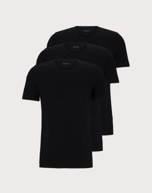 Boss Logo-Embroidered Tees 3-Pack