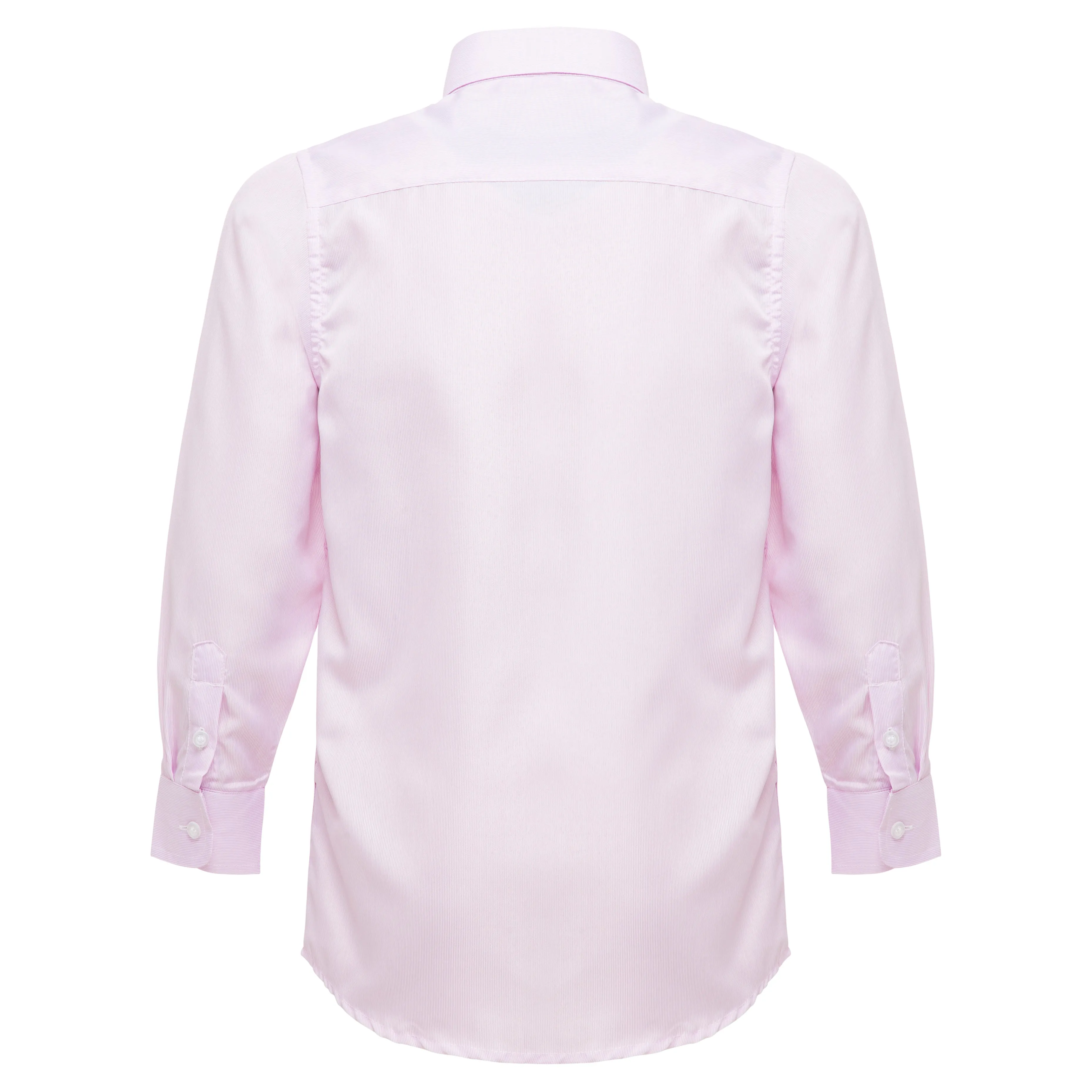 Boys Pink Striped Formal Shirt