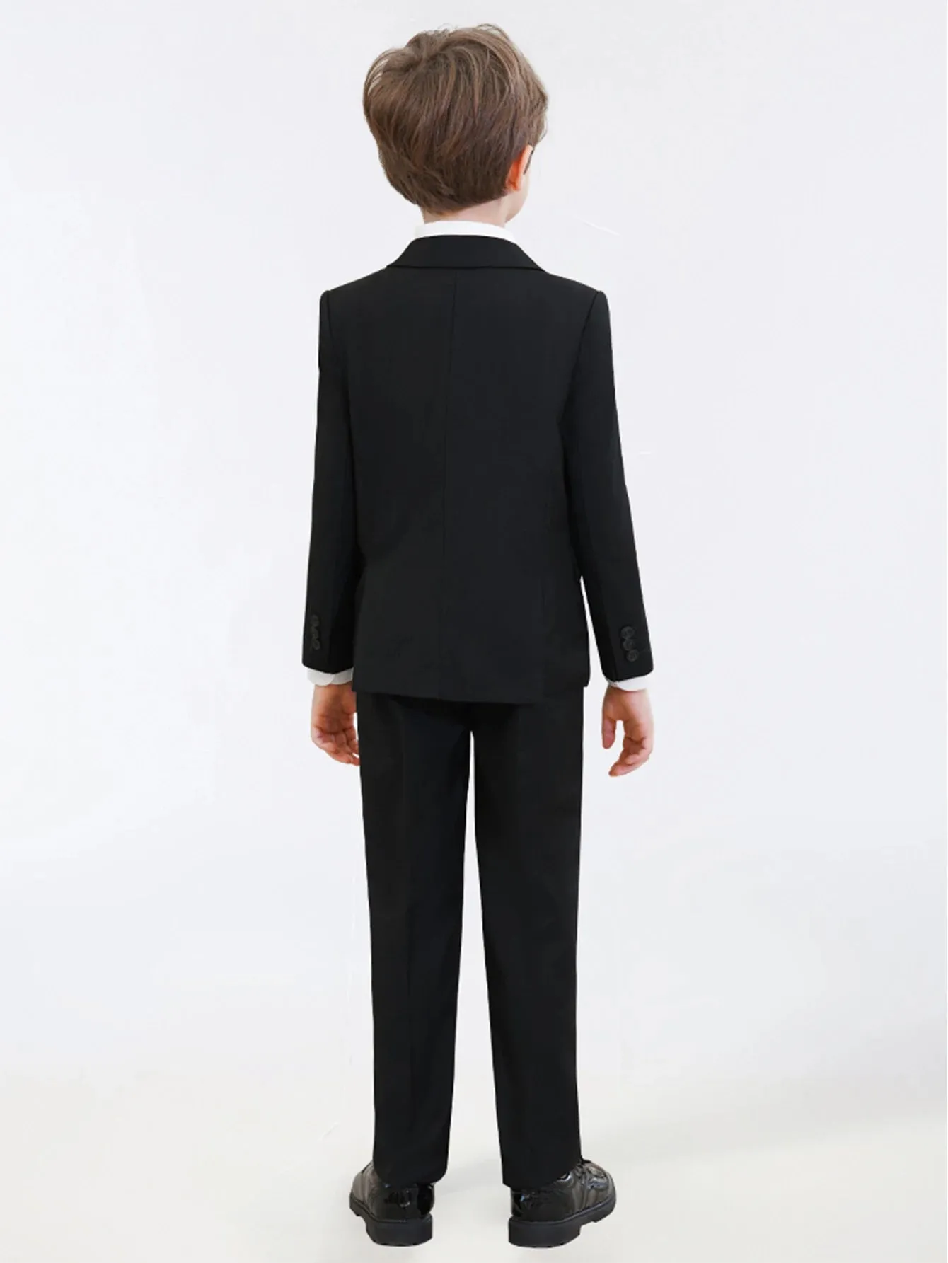 Boys Suits Colorful Formal Suits 5 Piece Slim Fit Dresswear Suit Set