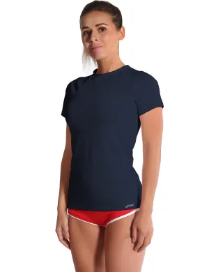 BUBBLELIME 84P/16S Short Sleeve Rashguard for Women_Gym