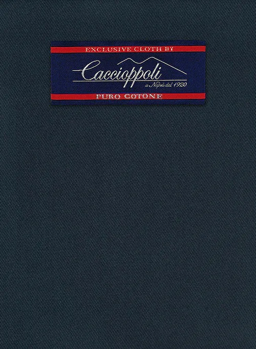 Caccioppoli Cotton Cashmere Astro Navy Suit