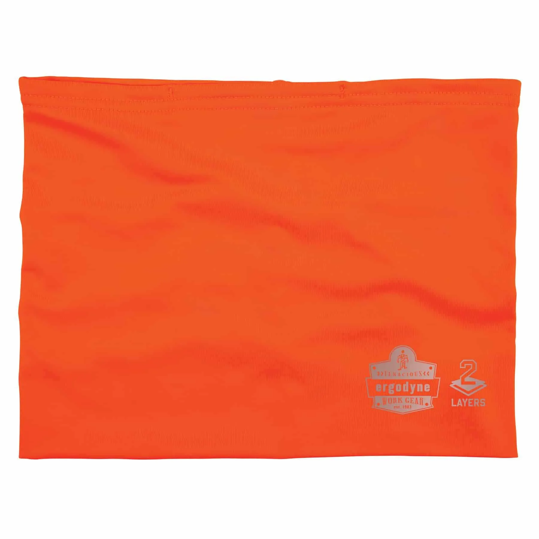 Ergodyne 42146 6489 S/M Hi-Vis Orange 2-Layer Cooling Multi-Band - Performance Knit