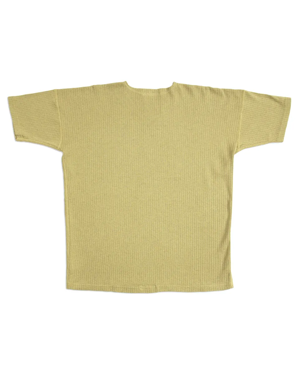 Extra Cotton Rib Crewneck S/S - Olive