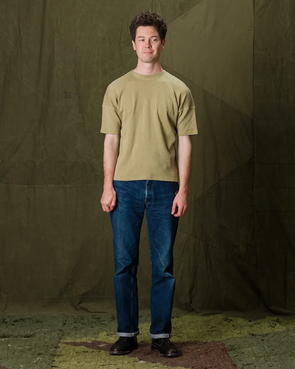 Extra Cotton Rib Crewneck S/S - Olive