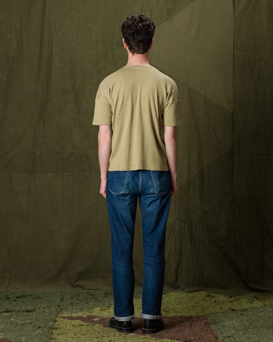 Extra Cotton Rib Crewneck S/S - Olive