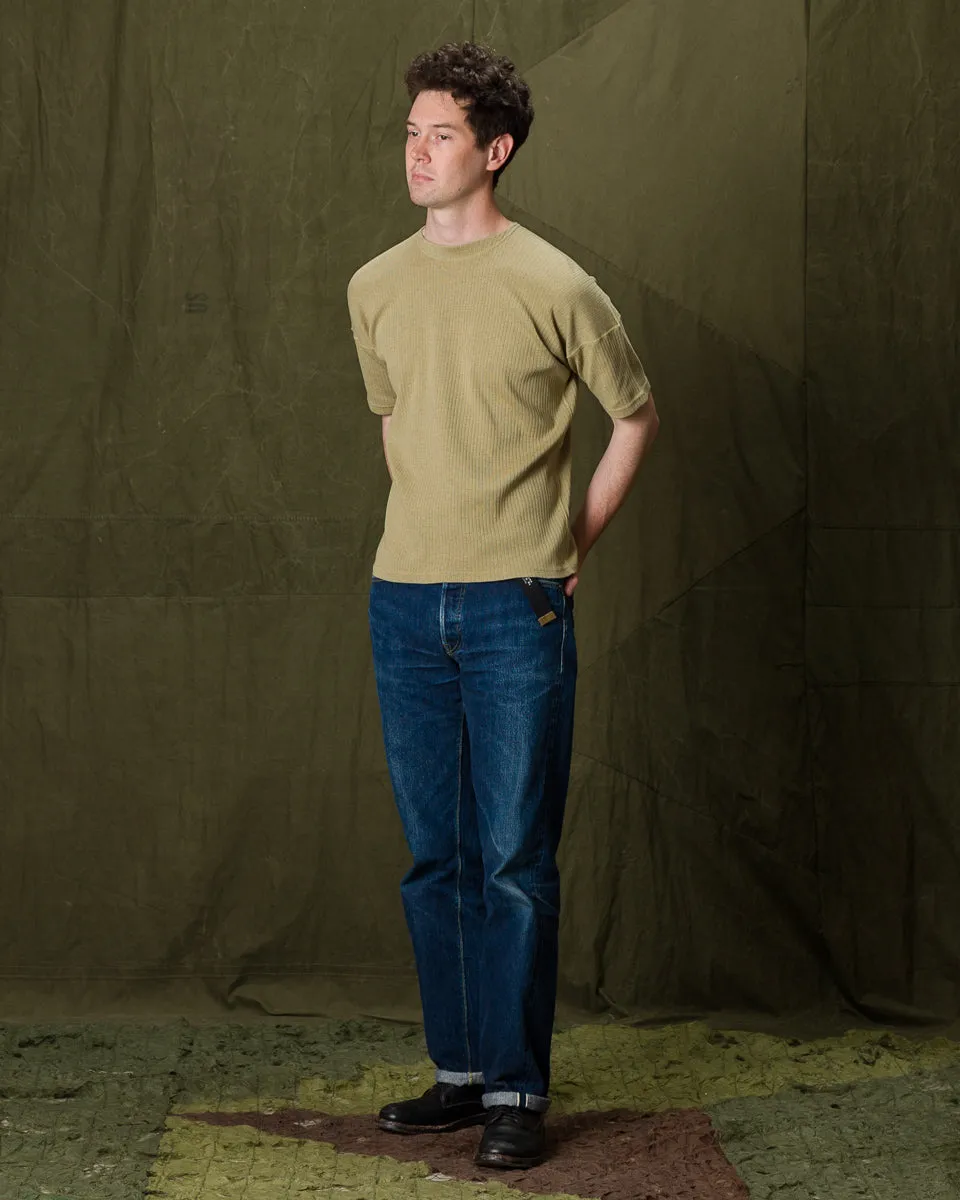 Extra Cotton Rib Crewneck S/S - Olive