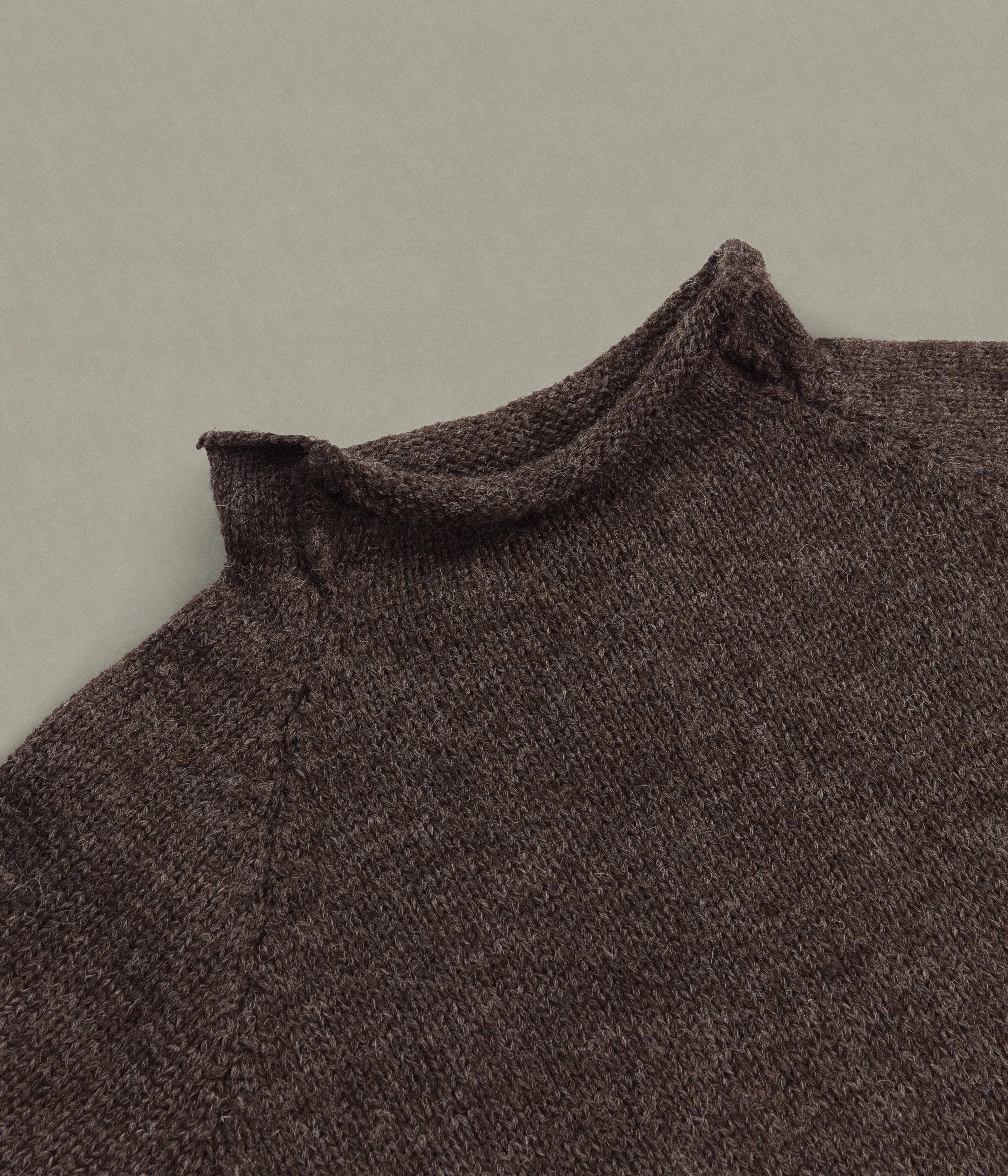 Fisherman Sweater, Brown