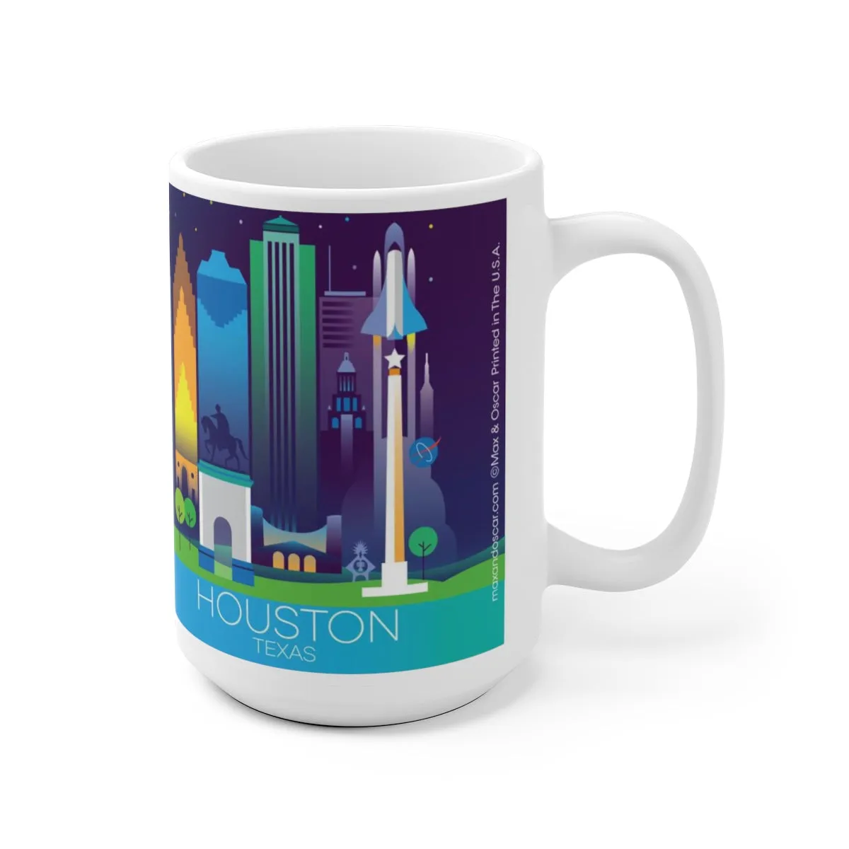 HOUSTON 11 OZ OR 15 OZ CERAMIC MUG