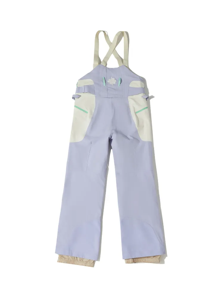 LITAN Chic Macaron Snow Bib Pants - Women's