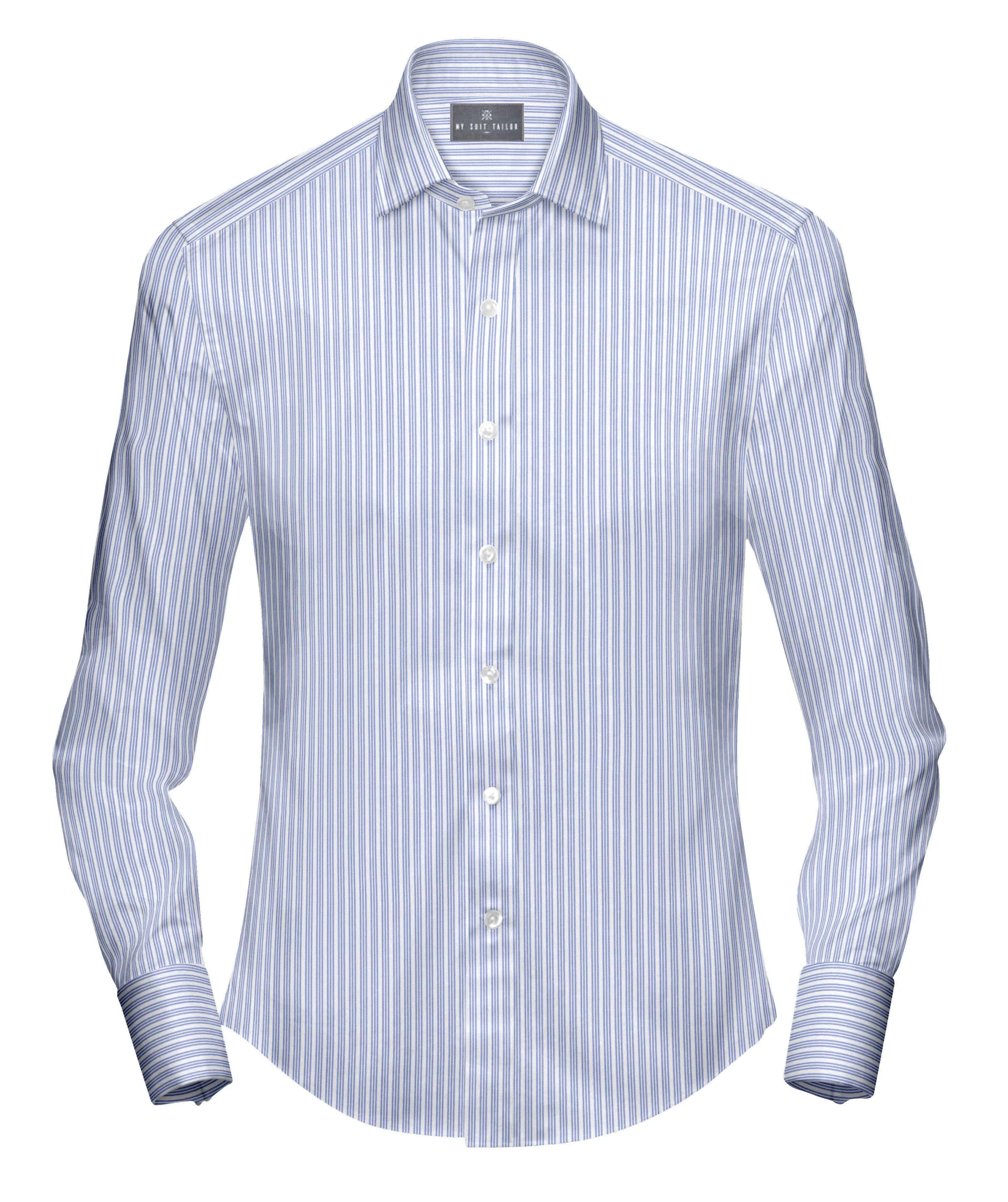 Madison Blue Stripe Shirt