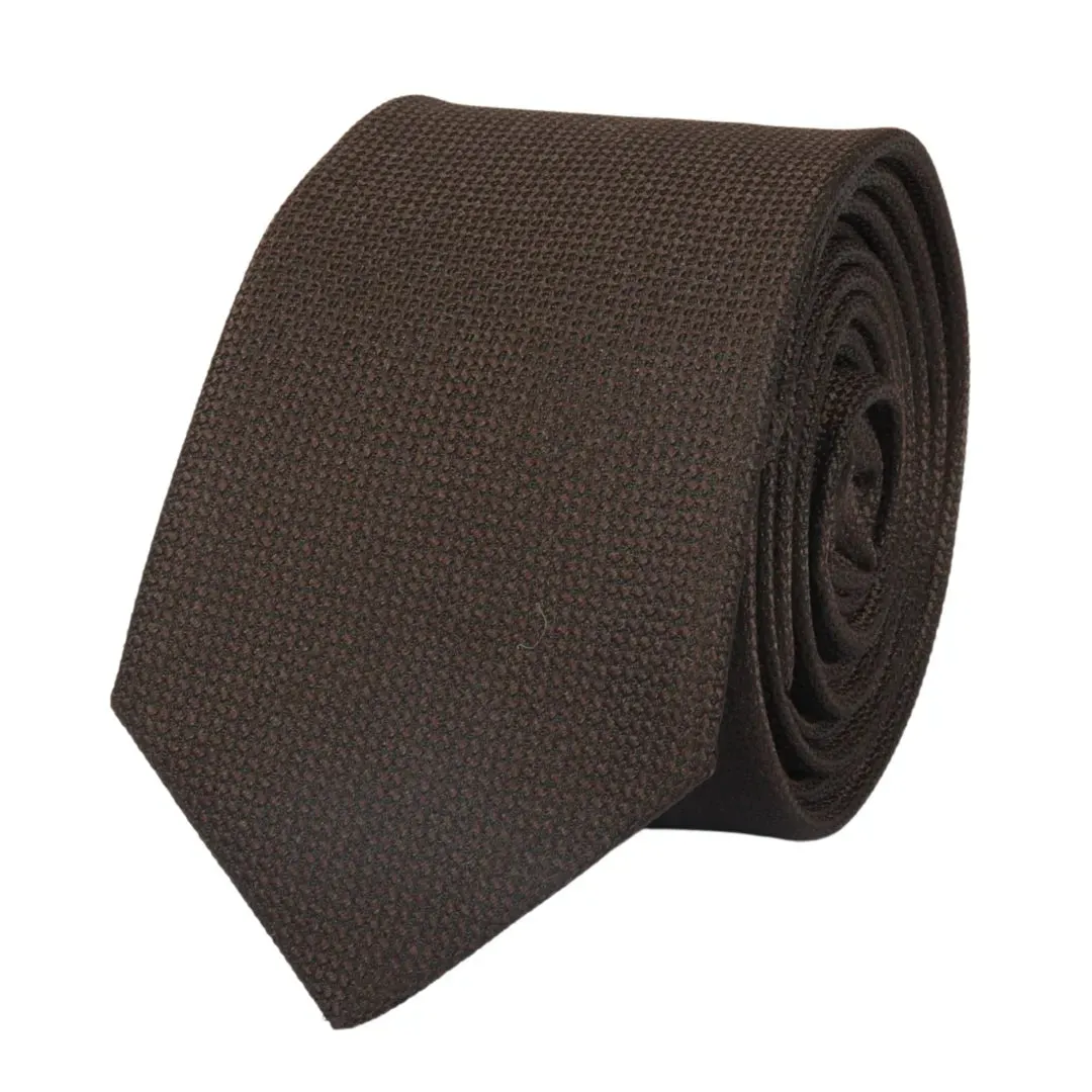 Men's Tie Pocket Sqaure Set Formal Solid Necktie