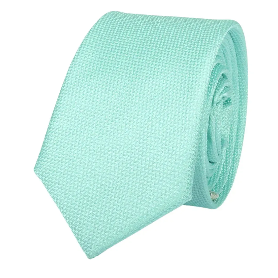 Men's Tie Pocket Sqaure Set Formal Solid Necktie