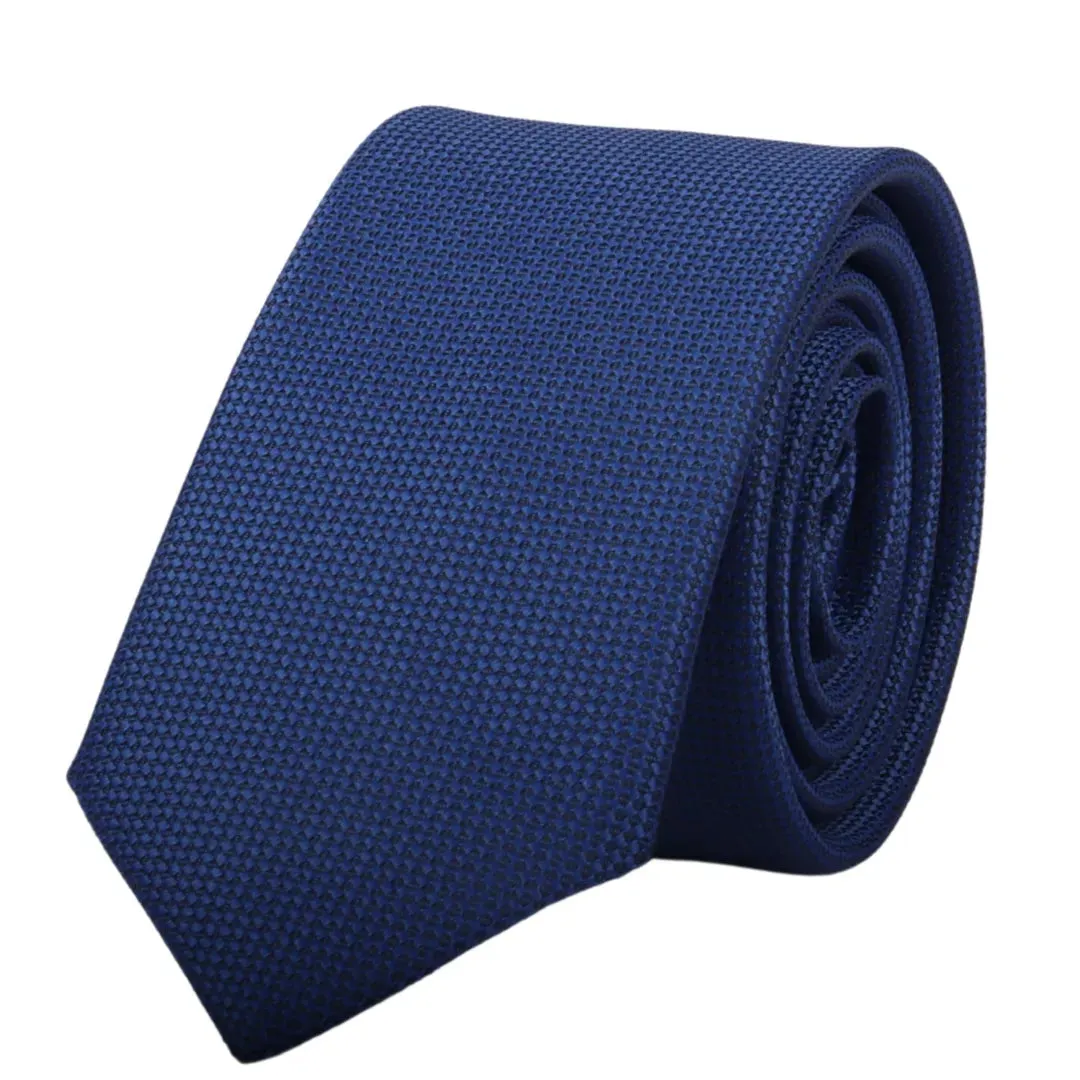 Men's Tie Pocket Sqaure Set Formal Solid Necktie