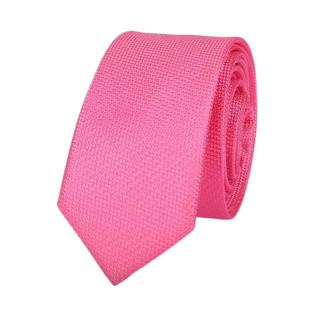 Men's Tie Pocket Sqaure Set Formal Solid Necktie