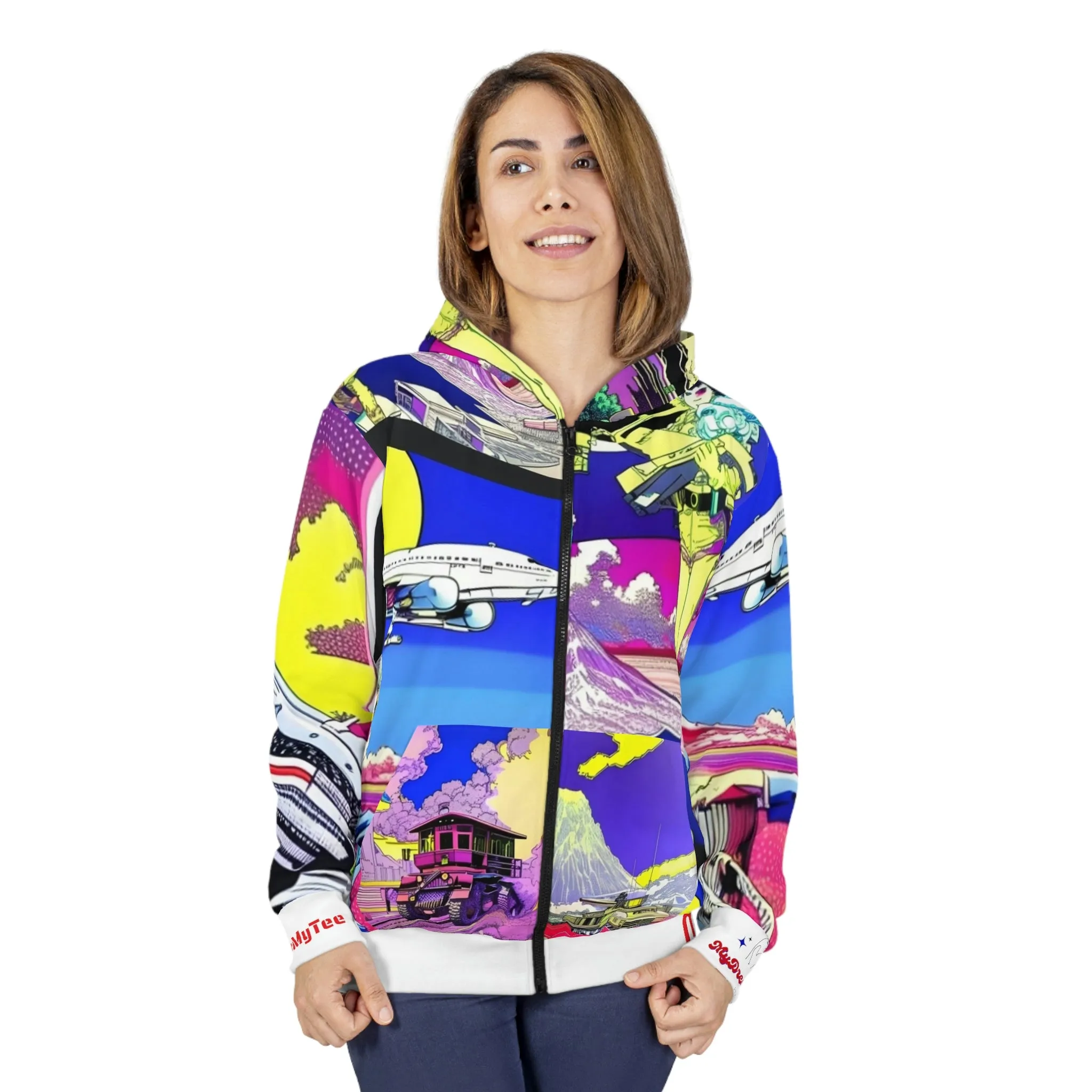 MyDreamMyTee AOP Unisex Zip Hoodie