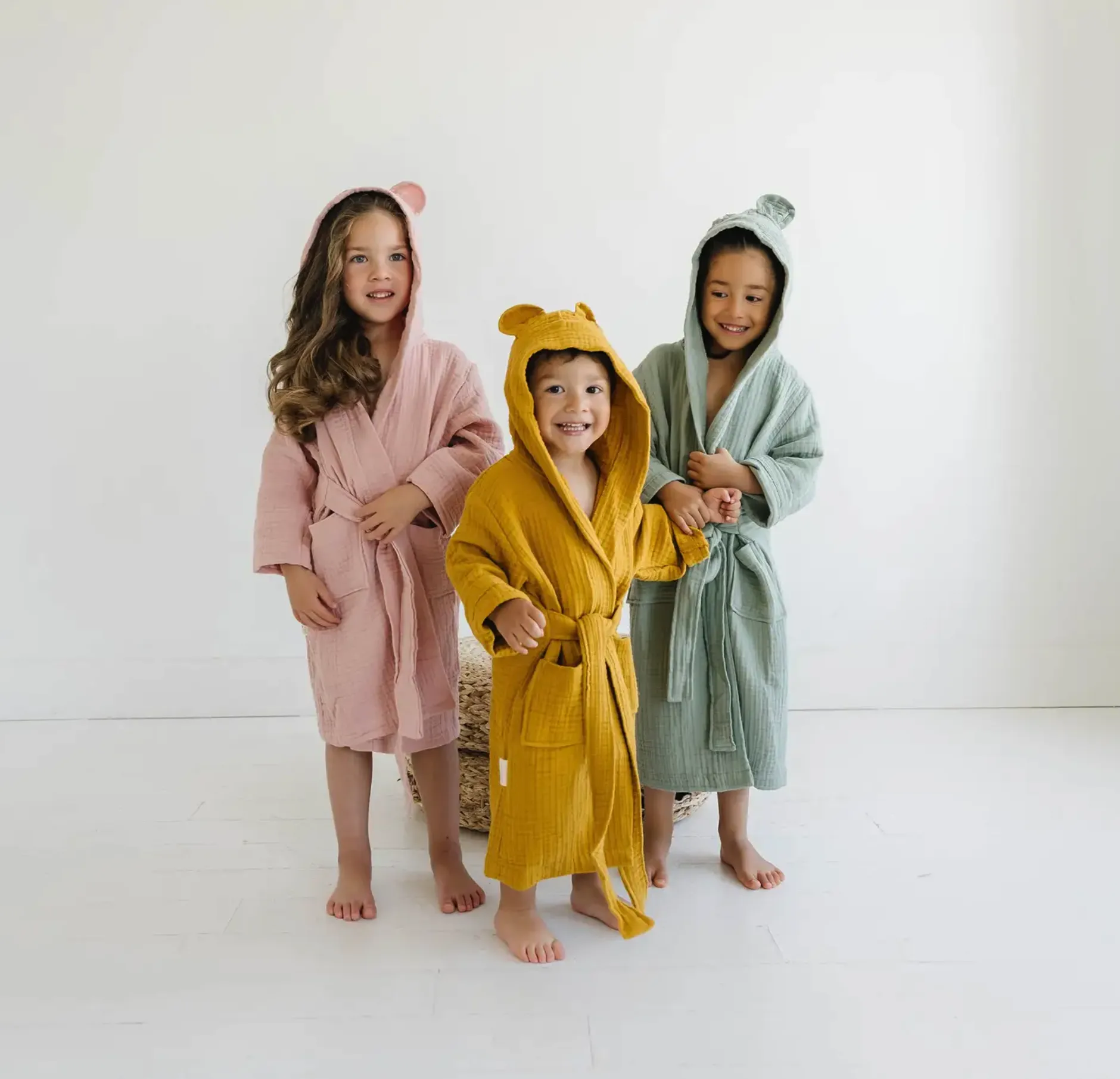 Natemia Organic Cotton Muslin Cover-Up / Robe