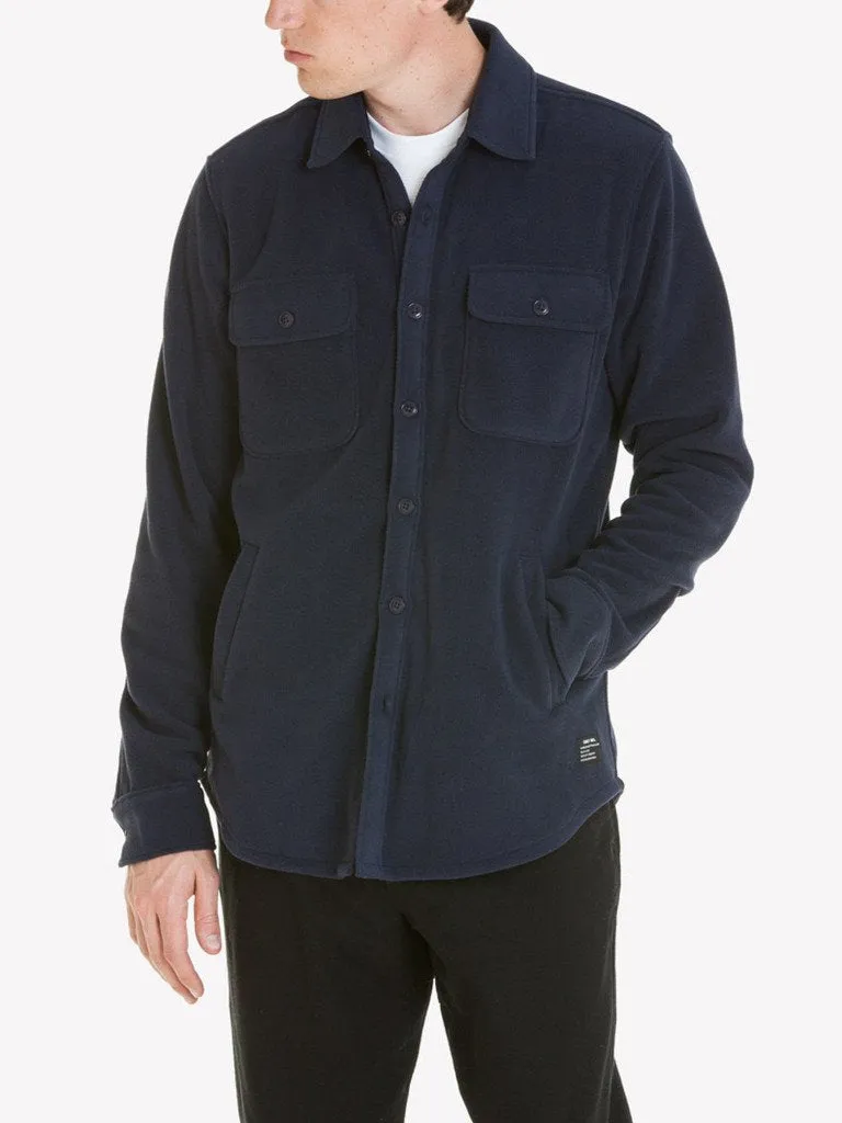 OBEY LAFAYETTE L/S SHIRT // DARK NAVY