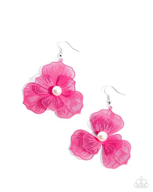 Paparazzi Earring ~ PETAL the Score