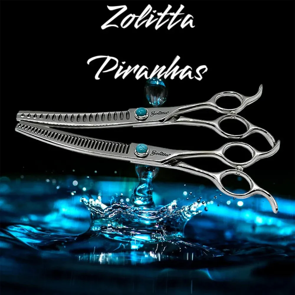 Piranha 7.0" 33T Reverse Curved Blender and 18T Chunker Set by Zolitta