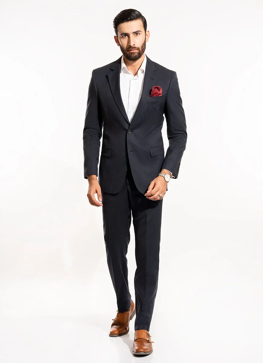 Plain-Midnight Blue, Wool Rich Classic Suits