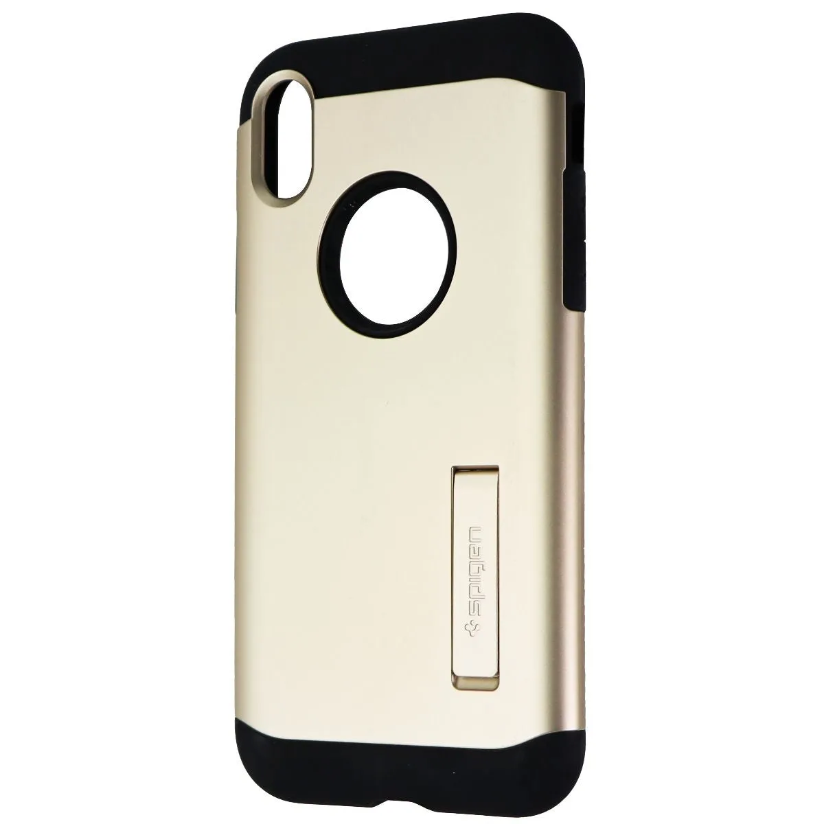 Spigen Slim Armor with Kickstand Case for Apple iPhone XR - Champagne Gold