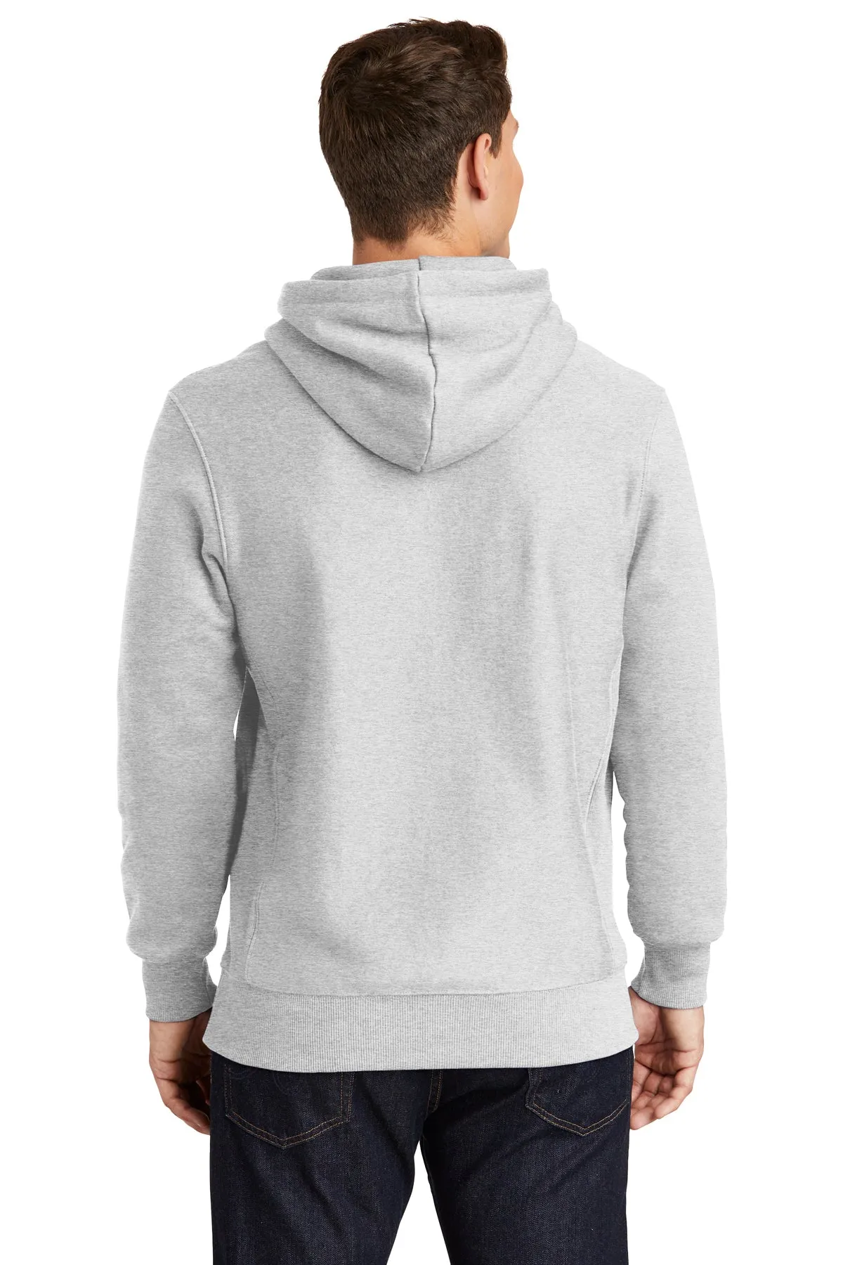 Sport-Tek Super Heavyweight Pullover Branded Hooded Sweatshirts, Athletic Heather