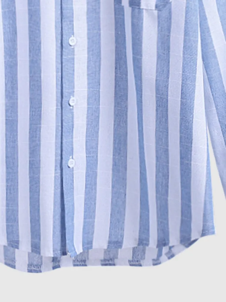 Striped Cotton Shirt 4