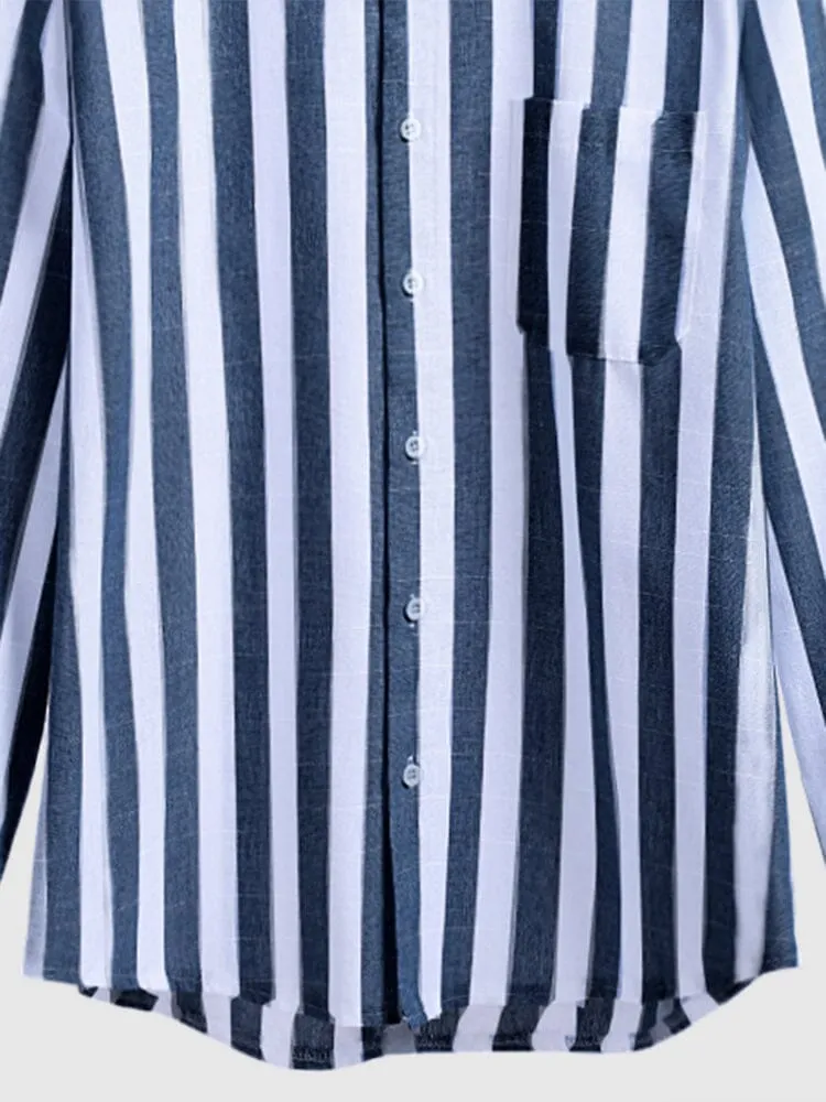 Striped Cotton Shirt 4