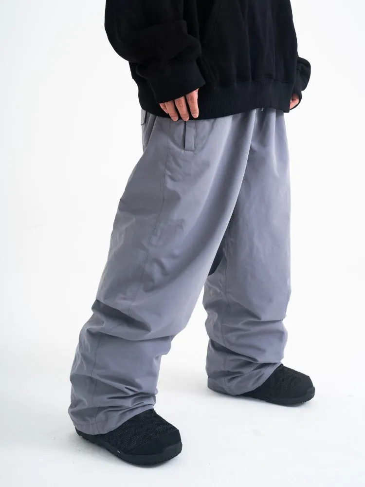 TRICKER Grey Baggy Snow Pants - Men's