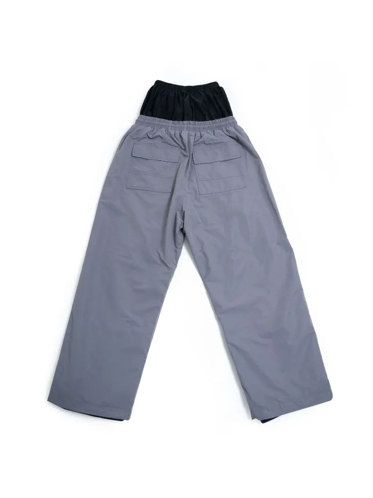 TRICKER Grey Baggy Snow Pants - Men's