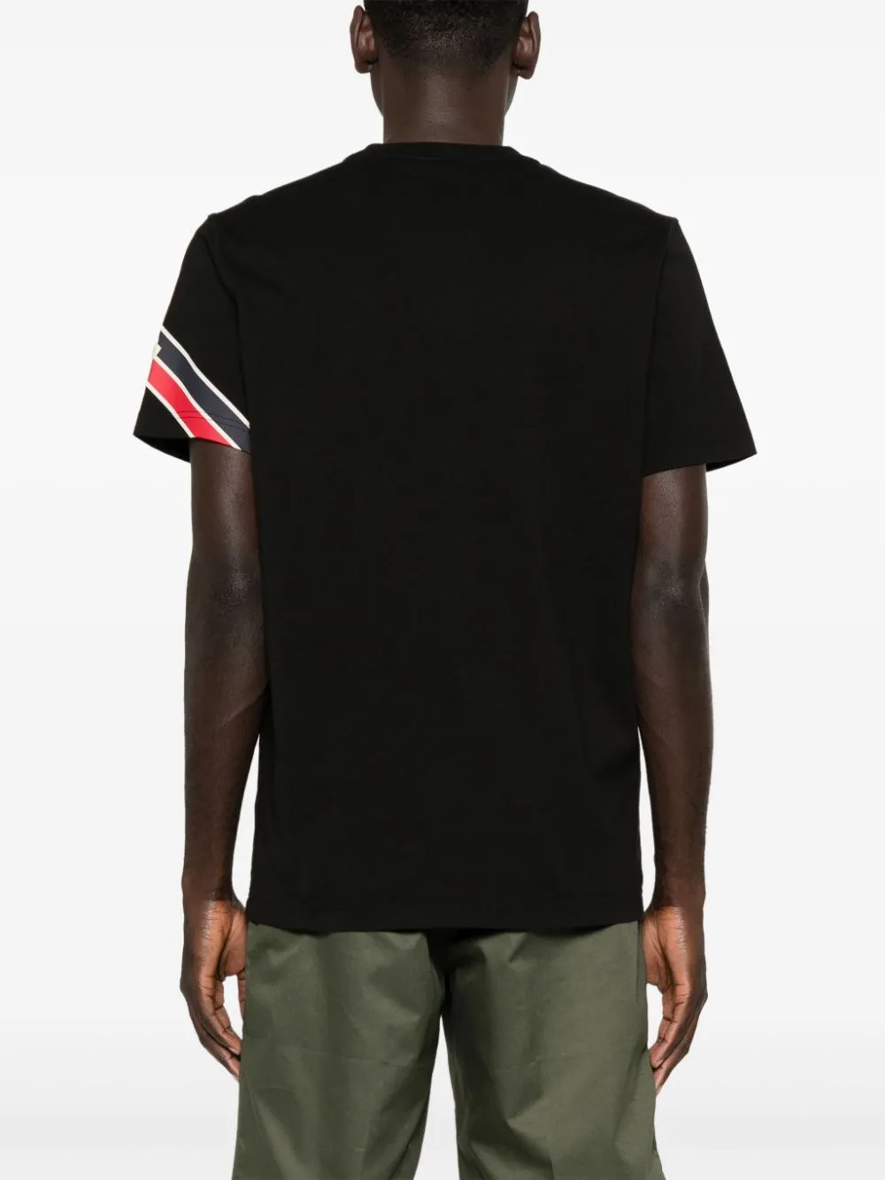 Tricolour cotton T-shirt