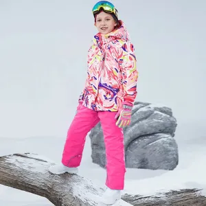 Unisex Hooded Snow Jacket & Pants Set