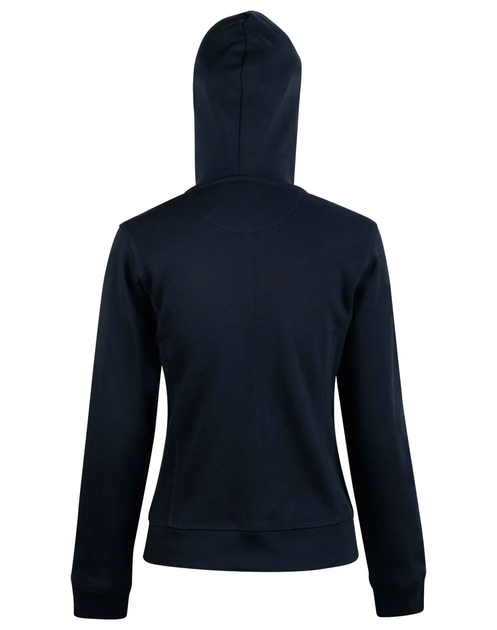 Winning Spirit Women's Full Zip Contrast Bonded Fleece Hoodie (FL18)