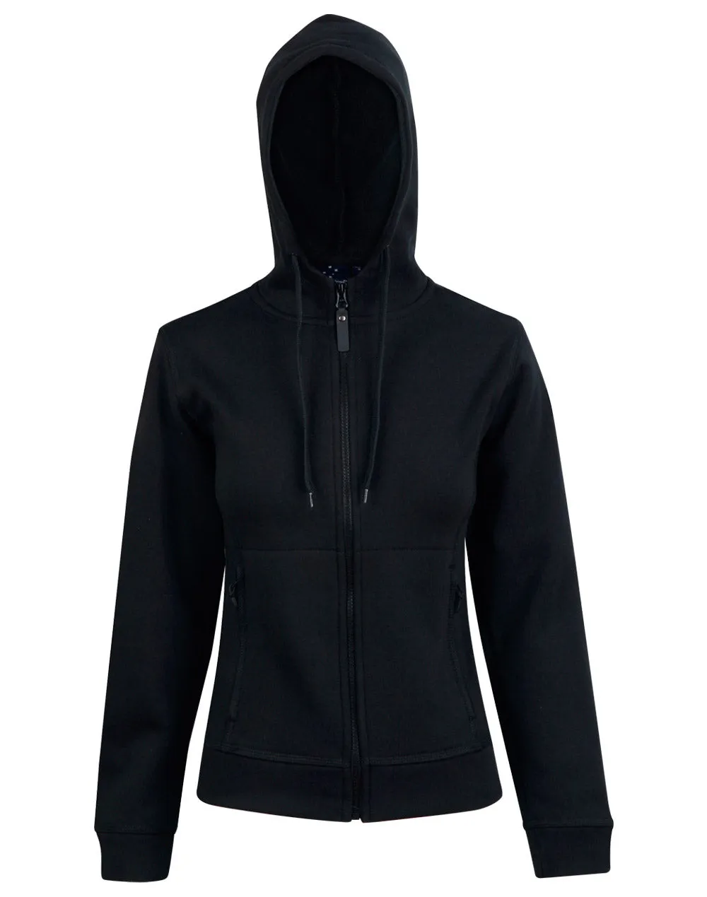 Winning Spirit Women's Full Zip Contrast Bonded Fleece Hoodie (FL18)