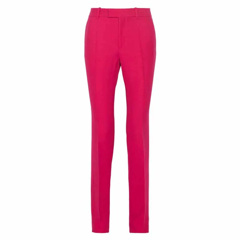 Women Pant Suits 2 Piece Fashion Suits with Blazer Pant Business Suits Color contrast Pantsuits