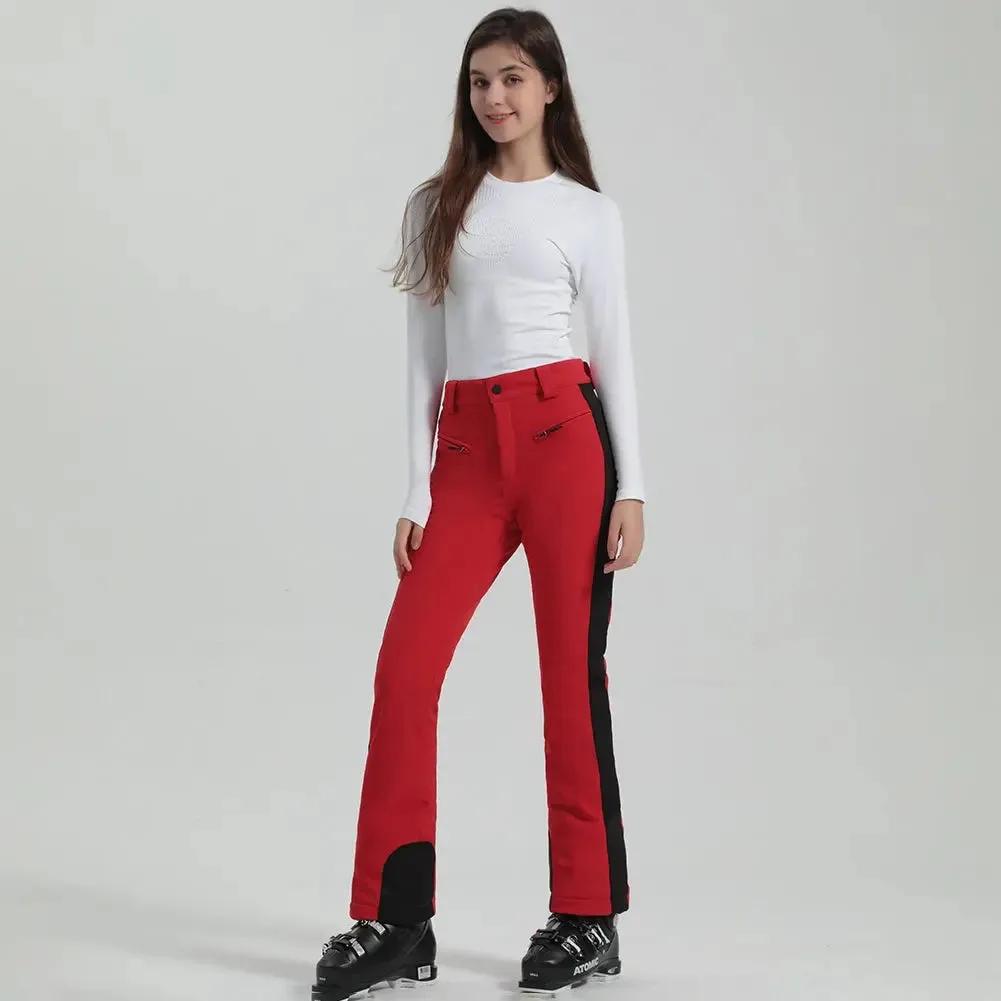 Women's Slim Fit Warm Snow Pants