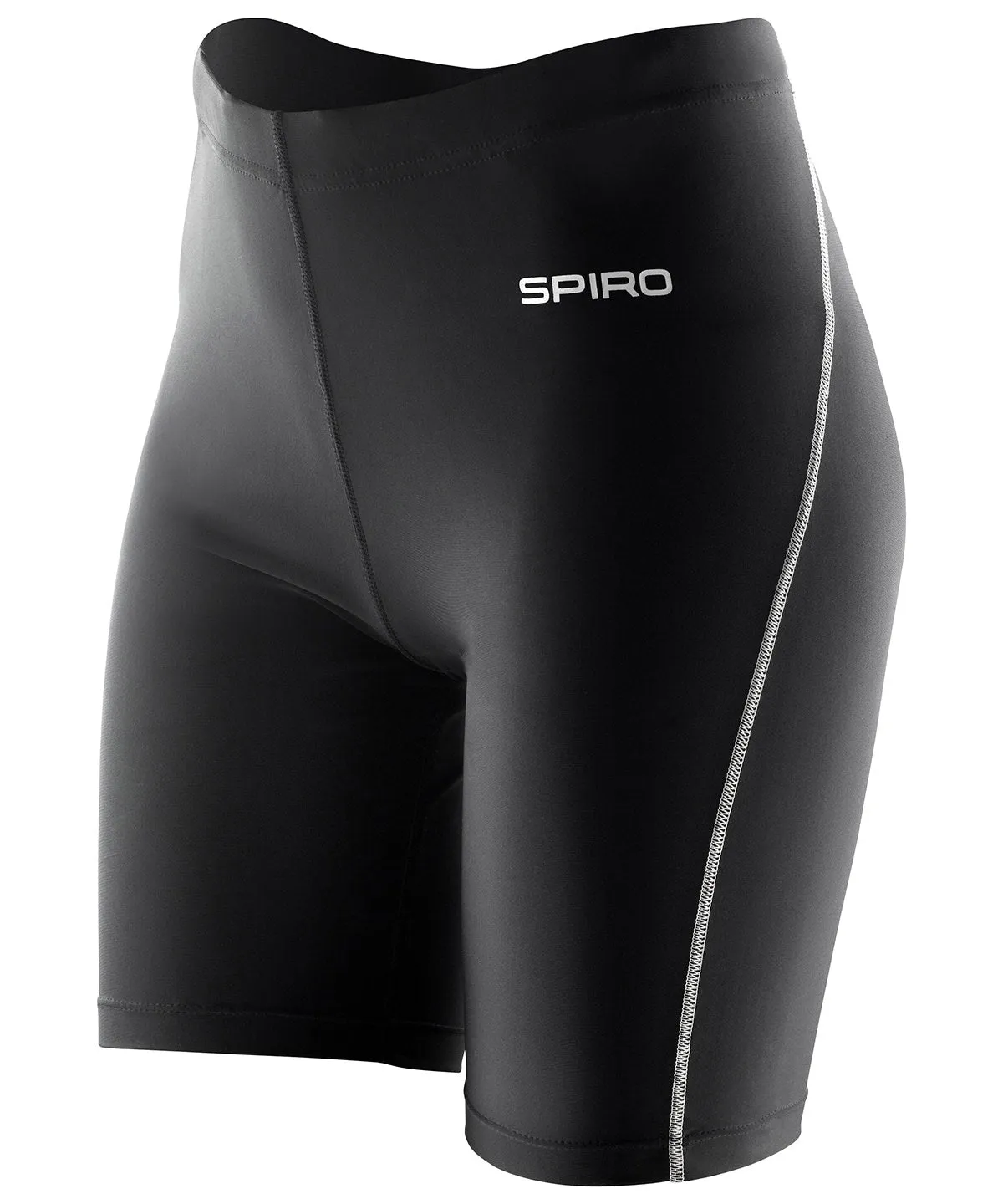 Womens Spiro base bodyfit shorts | Black