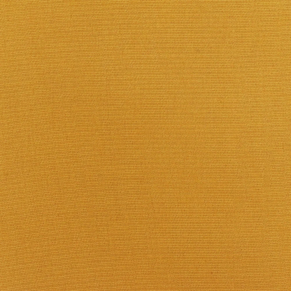 Yellow Solid Rayon Dobby Woven Fabric